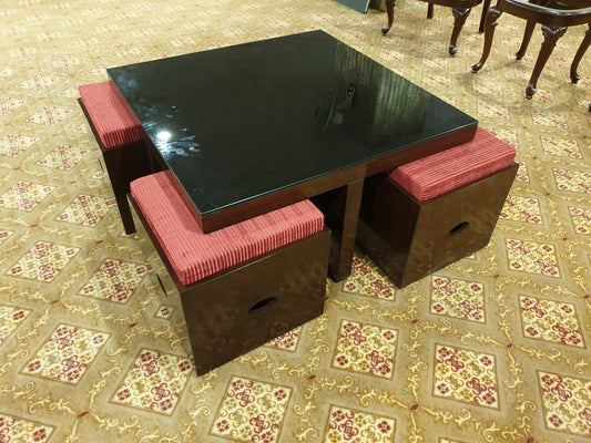 4 Stool Center Table