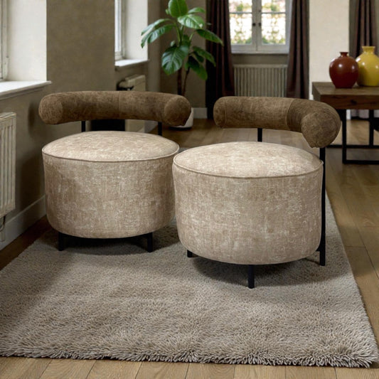 Low Height Round Chairs