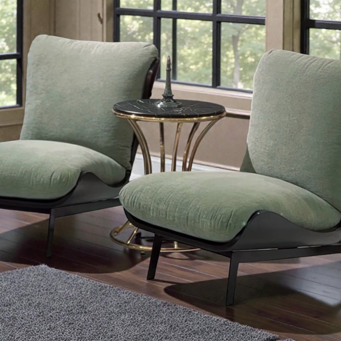 Stylish Chair Set With Table