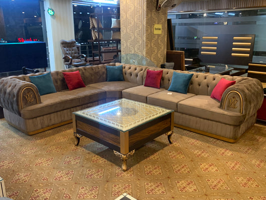 L Shape Sofa Set Without Table